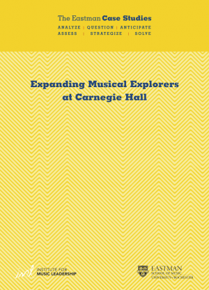 Expanding Musical Explorers at Carnegie Hall