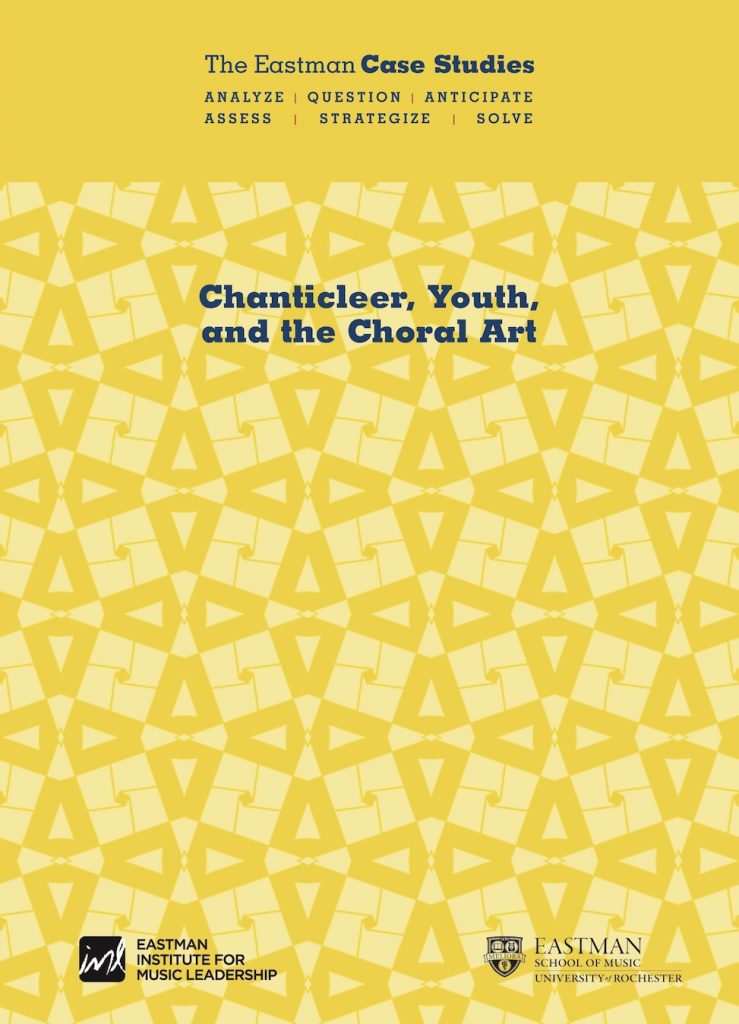 Chanticleer, Youth, and the Choral Art