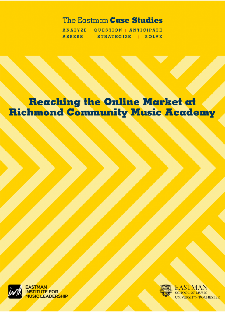 Reaching the Online Market at Richmond Community Music Academy